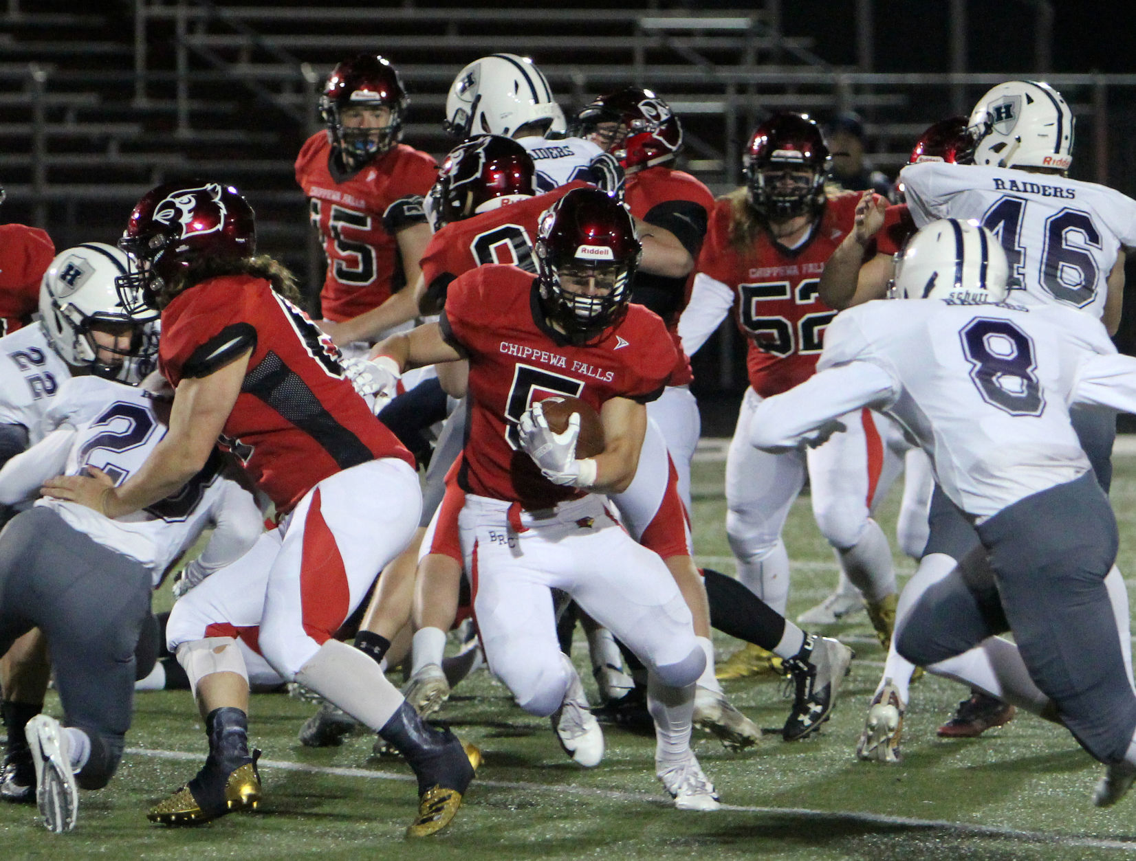 Hudson at Chi-Hi football 10-12-18